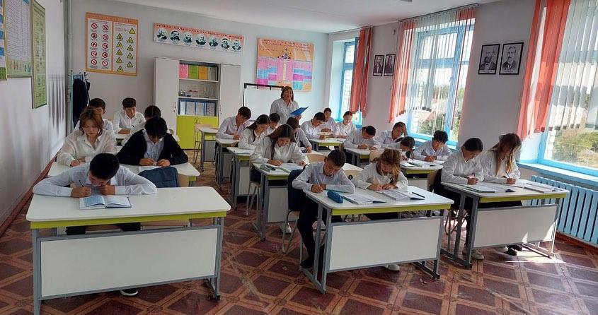 “Мағжан Жұмабаев – заманның заңғар тұлғасы” тақырыбында өткізілген жалпықазақстандық ашық диктант іс-шарасына қатысты.